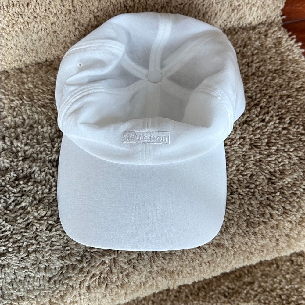 Lululemon White Hat